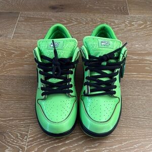 Nike SB Green Low Top Skate Shoes